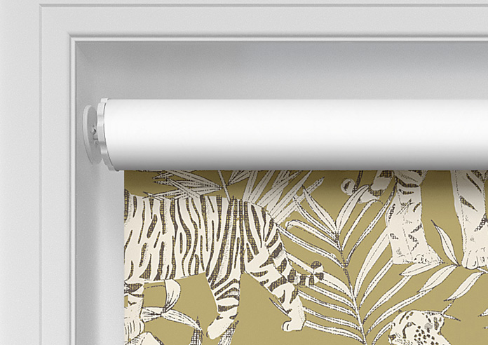 Tropical Wildcats, Old Gold - Twist&Fit Roller Blind - Image 10